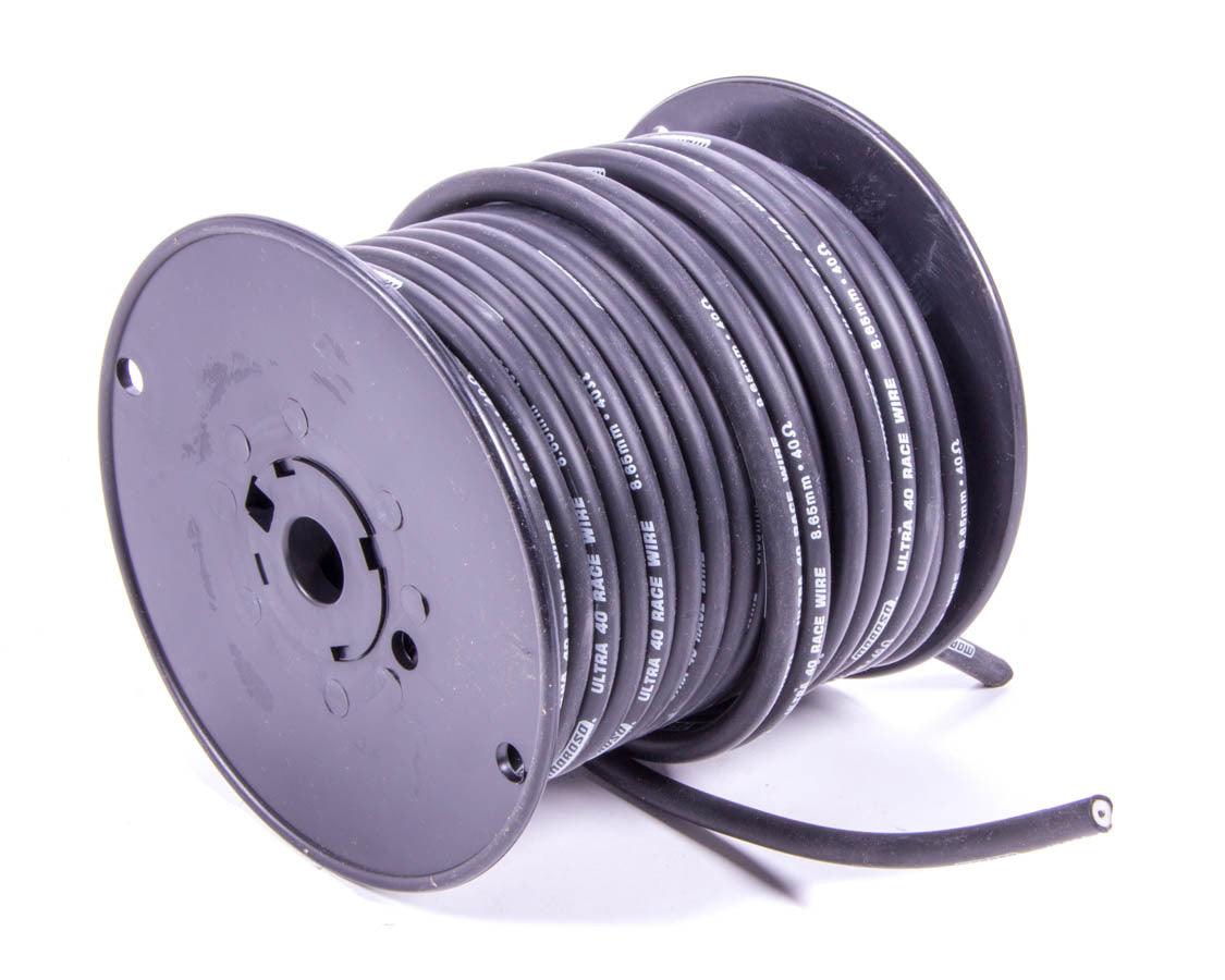 Ultra 40 Ignition Wire Black 100ft Spool - Burlile Performance Products