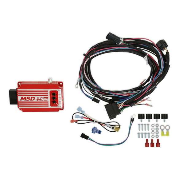 Ultra 6AL Plus Ignition Box - Red Finish - Burlile Performance Products