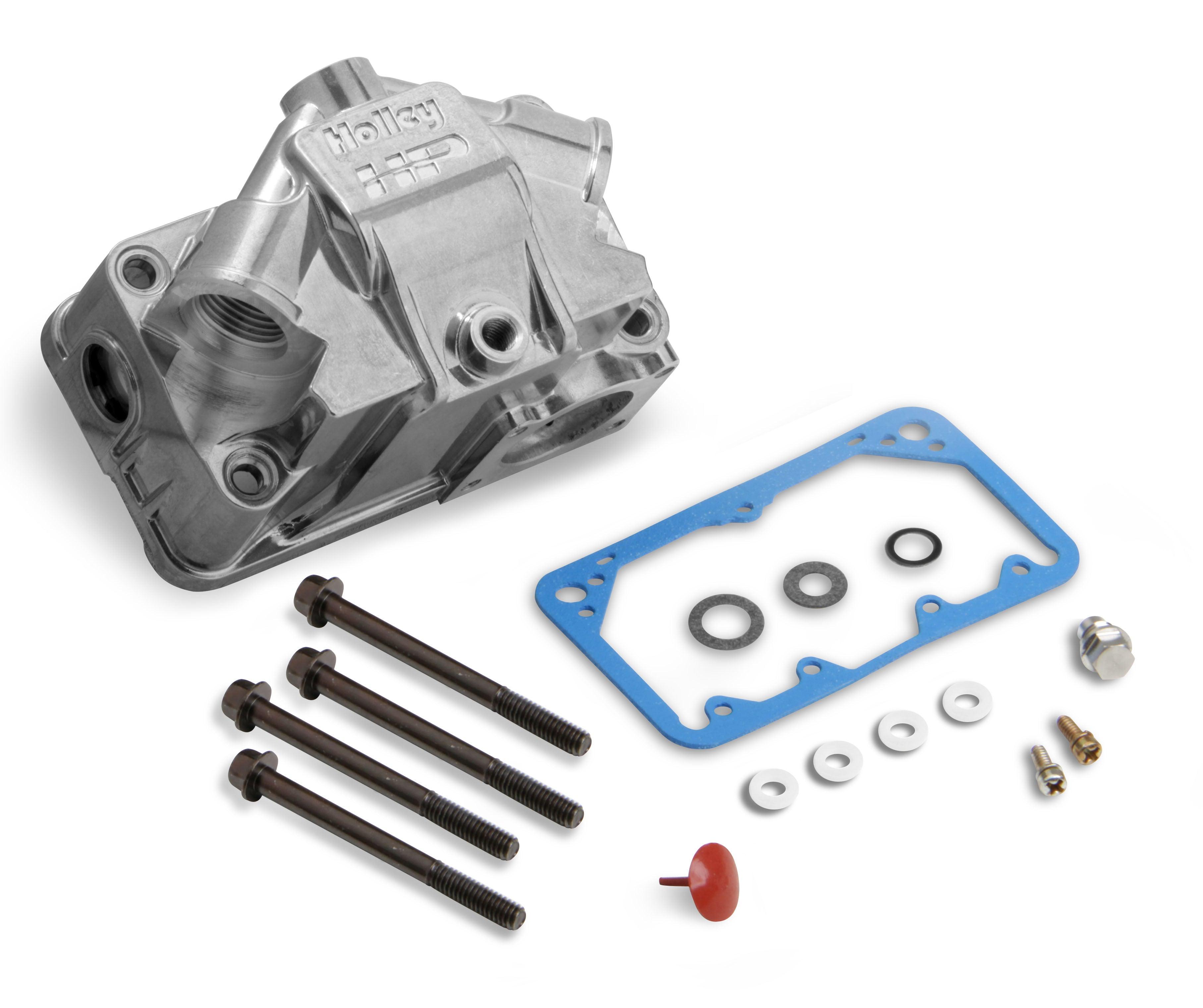 Ultra HP Fuel Bowl Kit Polished - Burlile Performance Products