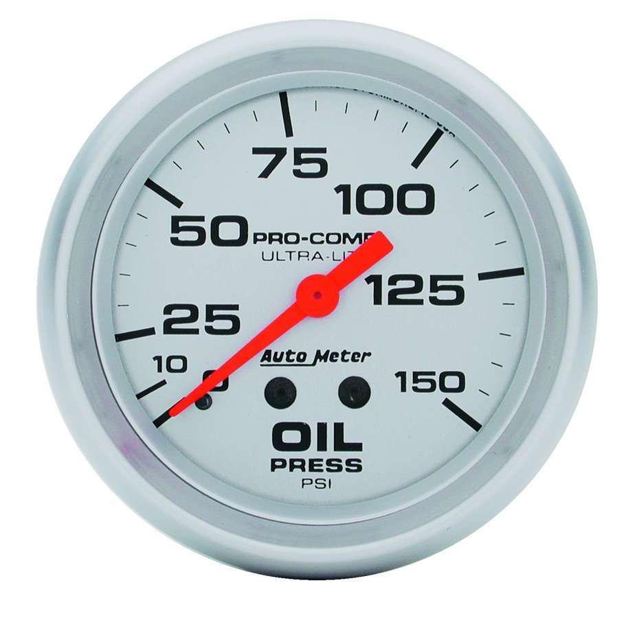 Ultra Lite 2 5/8in Oil 0-150 PSI Mech. - Burlile Performance Products