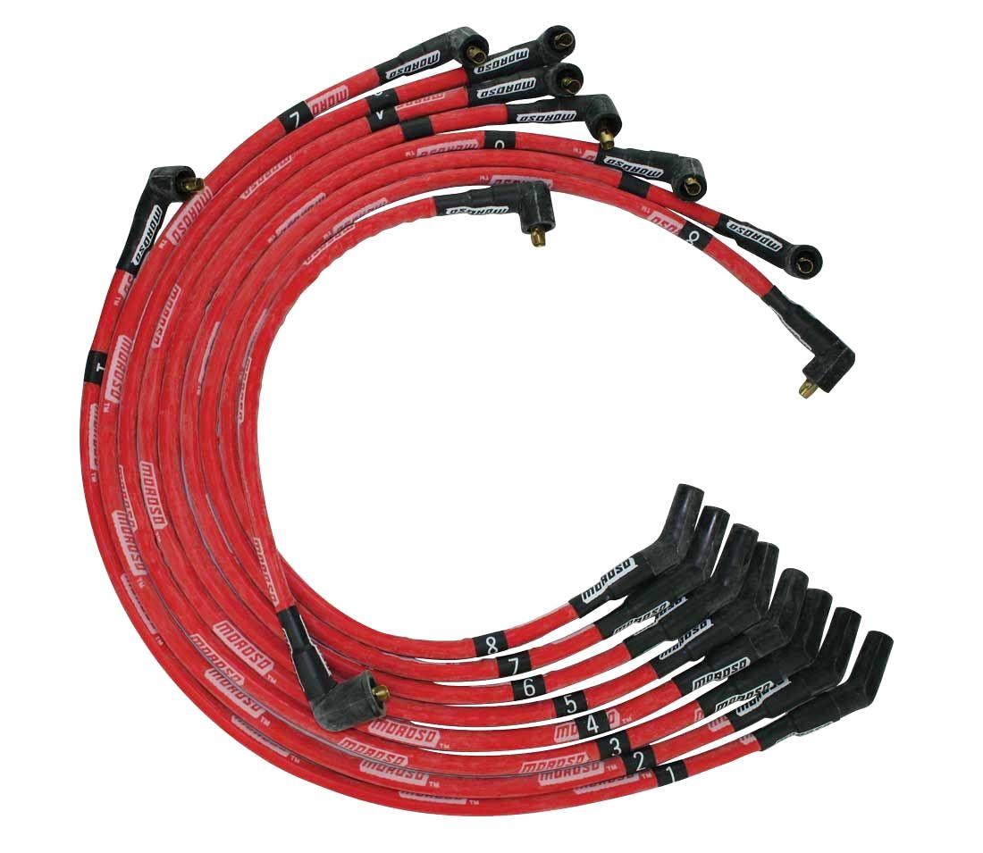 Ultra Plug Wire Set BBF Red - Burlile Performance Products