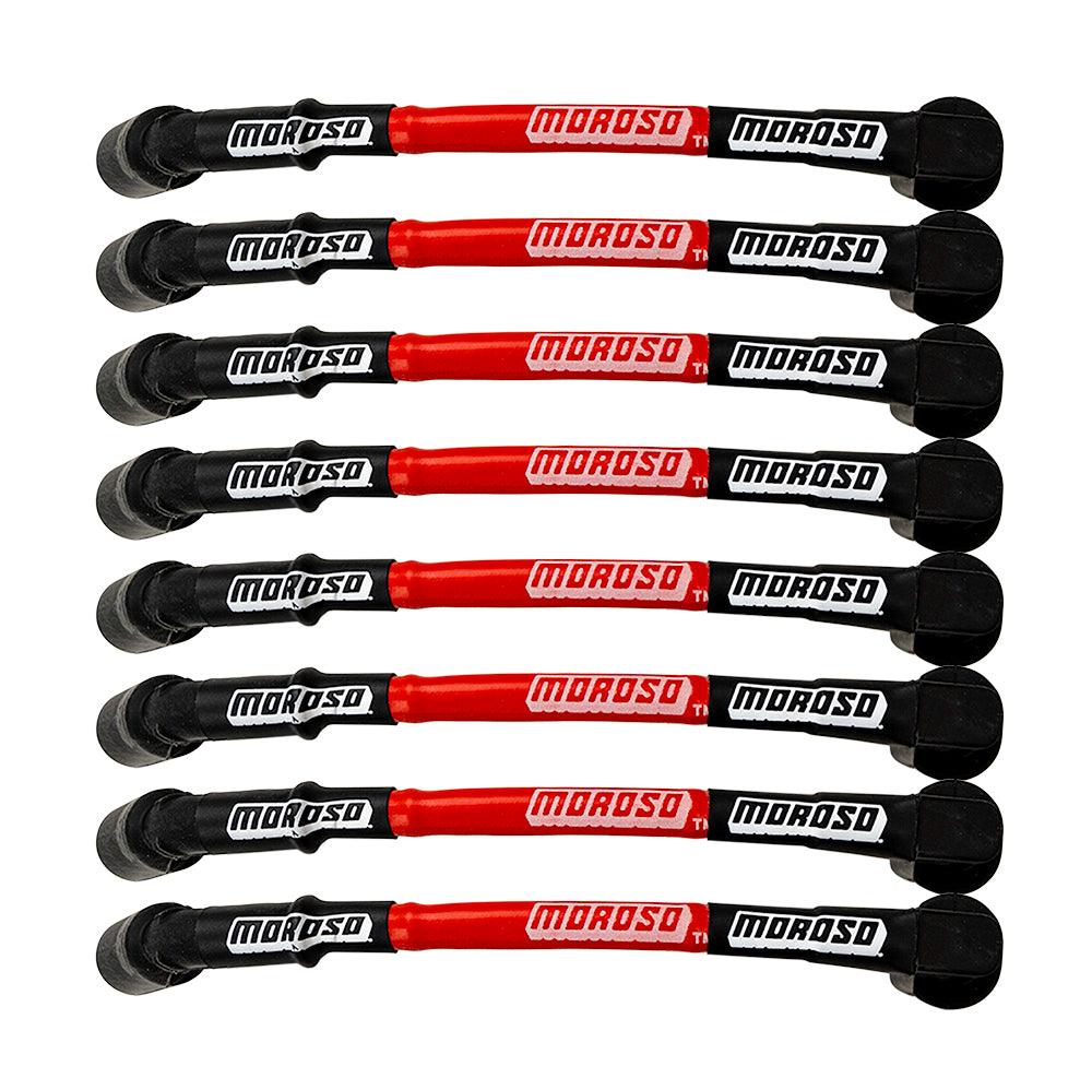 Ultra Plug Wire Set GM LS 11.0 Long Red - Burlile Performance Products