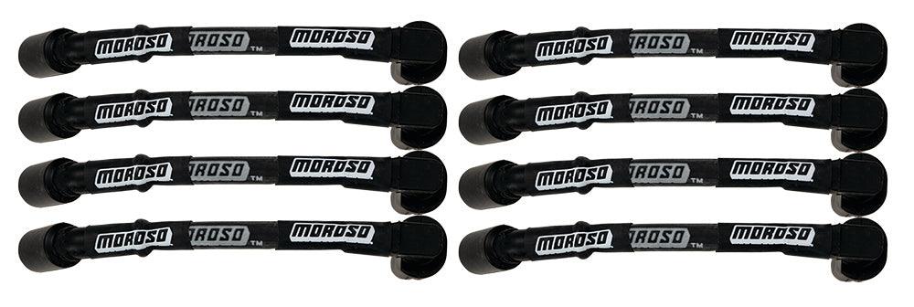 Ultra Plug Wire Set GM LS 9.75 Long Black - Burlile Performance Products