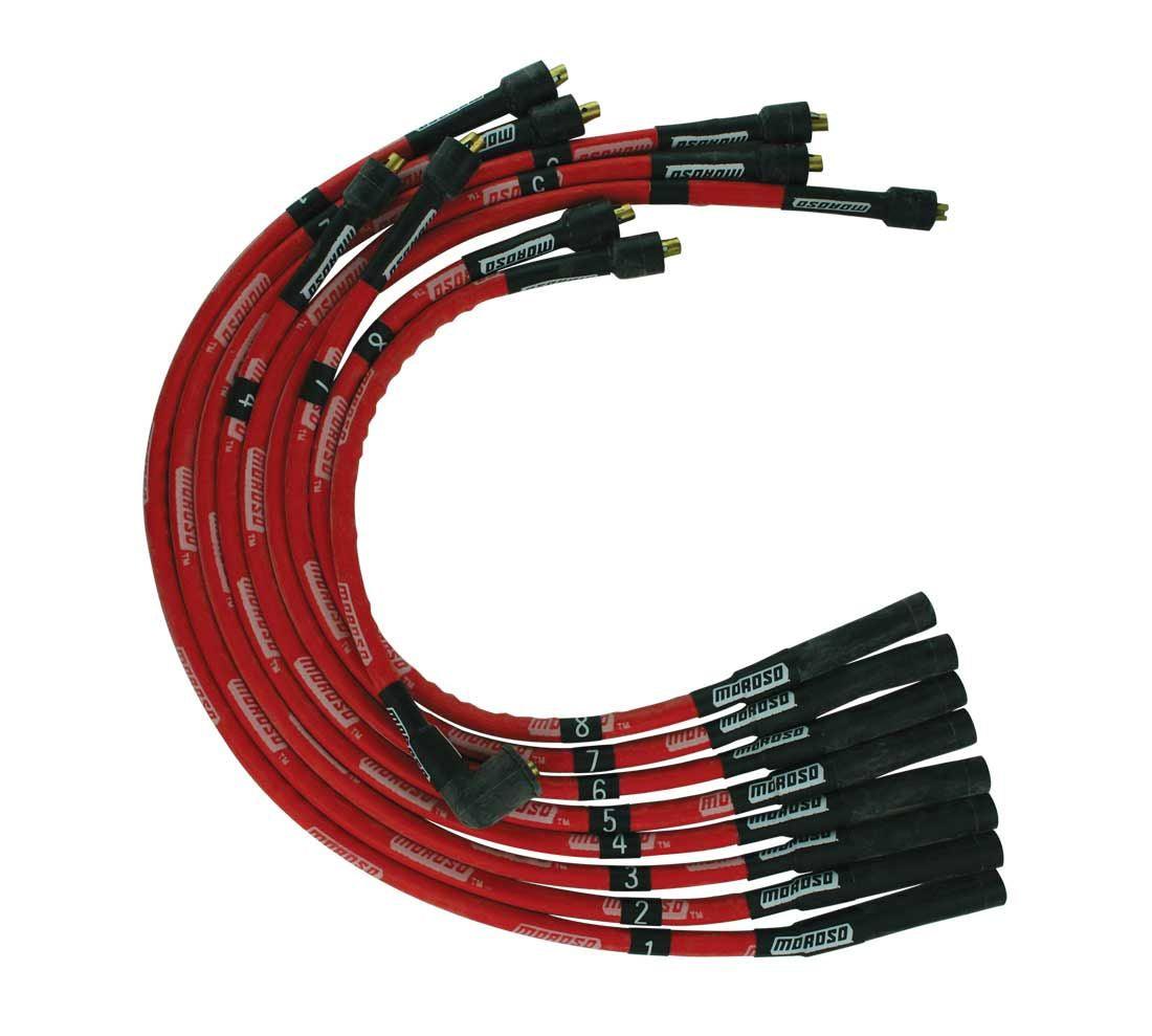Ultra Plug Wire Set SBM 273-360 Red - Burlile Performance Products