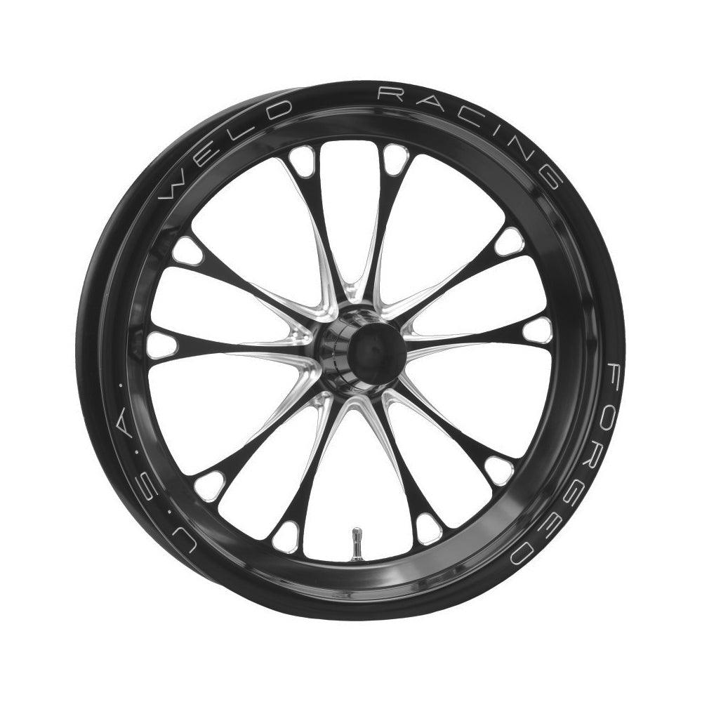 V-Series Frnt Drag Wheel Blk 15x3.5 Anglia Mnt - Burlile Performance Products