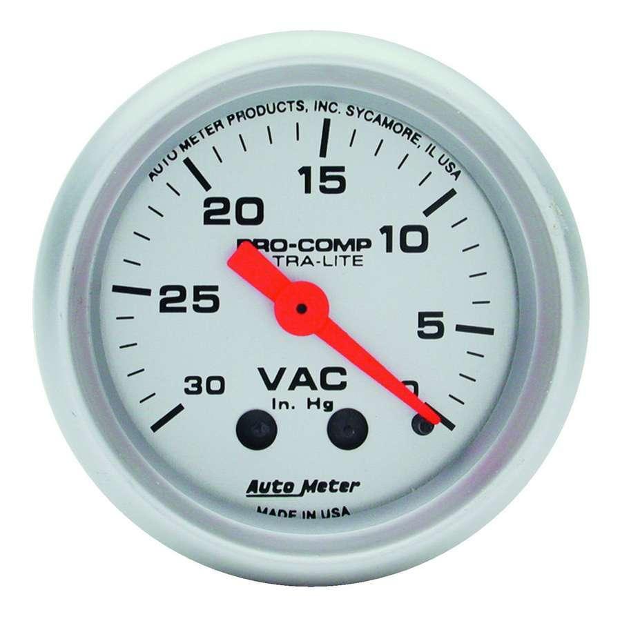 Vacuum 30in Hg. Mini Ult - Burlile Performance Products