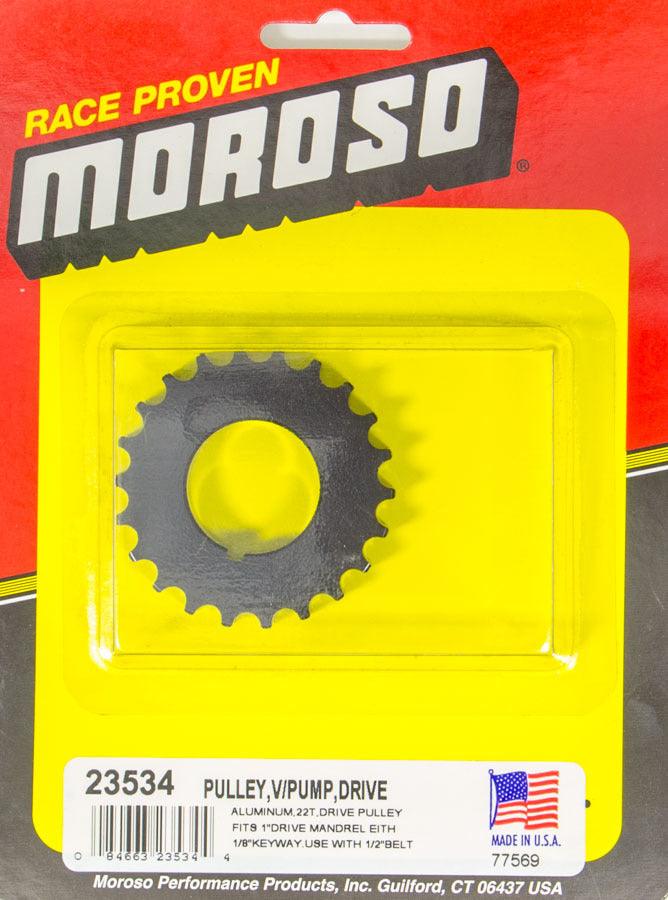Vacuum Pump Drive Pulley 22T- Radius Tooth - Burlile Performance Products