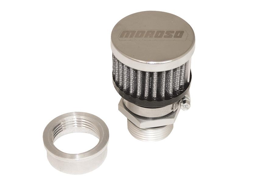 Valve Cover Breather Kit U-Weld - Aluminum - Burlile Performance Products