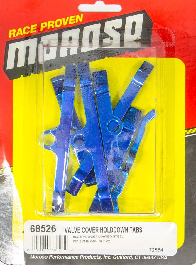 Valve Cover Hold Downs - Blue - Burlile Performance Products
