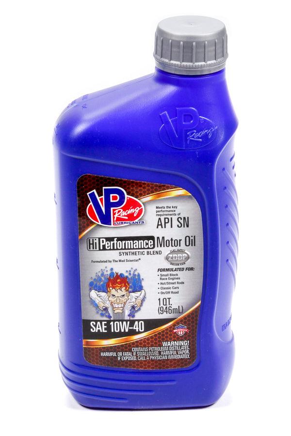 VP 10w40 HI-Performance Racing 1 Qt - 32oz - Burlile Performance Products