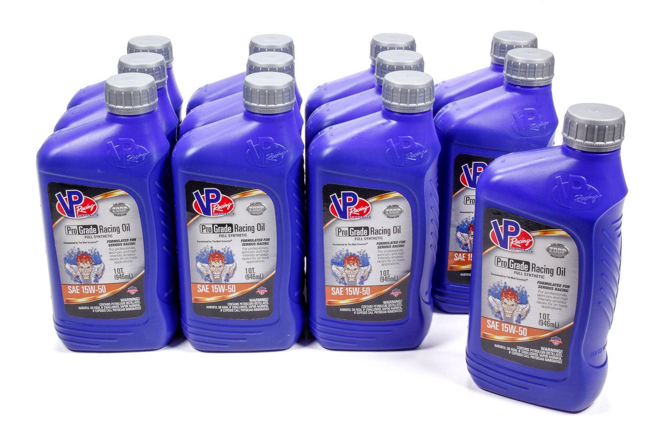 VP 15w50 Pro Grade Racing 32oz (Case 12) - Burlile Performance Products