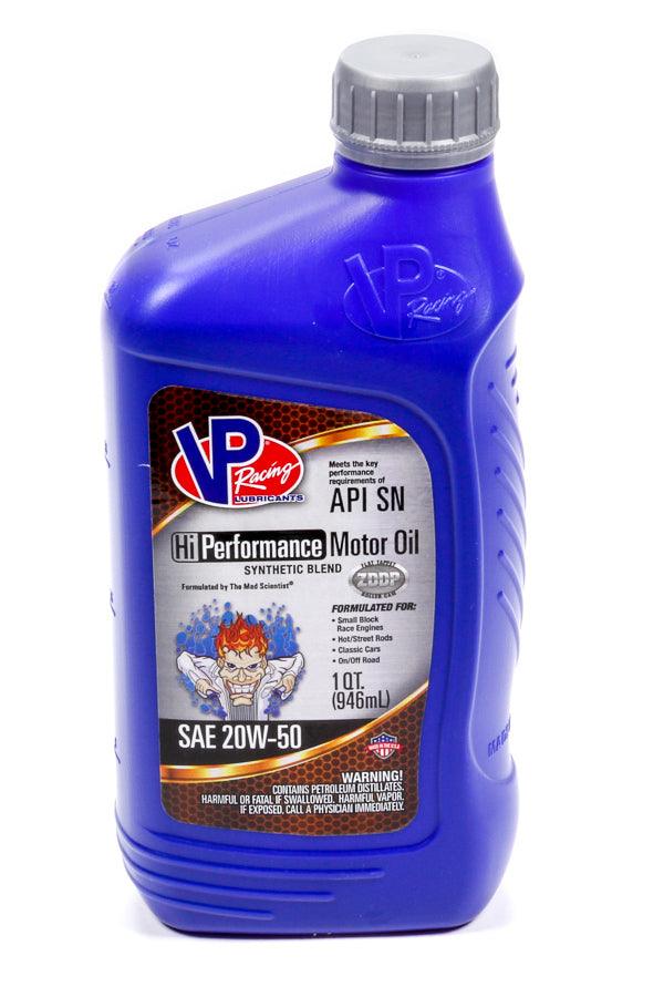 VP 20w50 HI-Performance Racing 1 Qt - 32oz - Burlile Performance Products