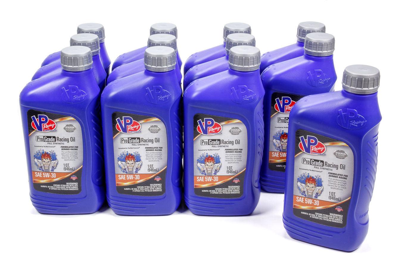 VP 5w30 Pro Grade Racing 32oz (Case 12) - Burlile Performance Products