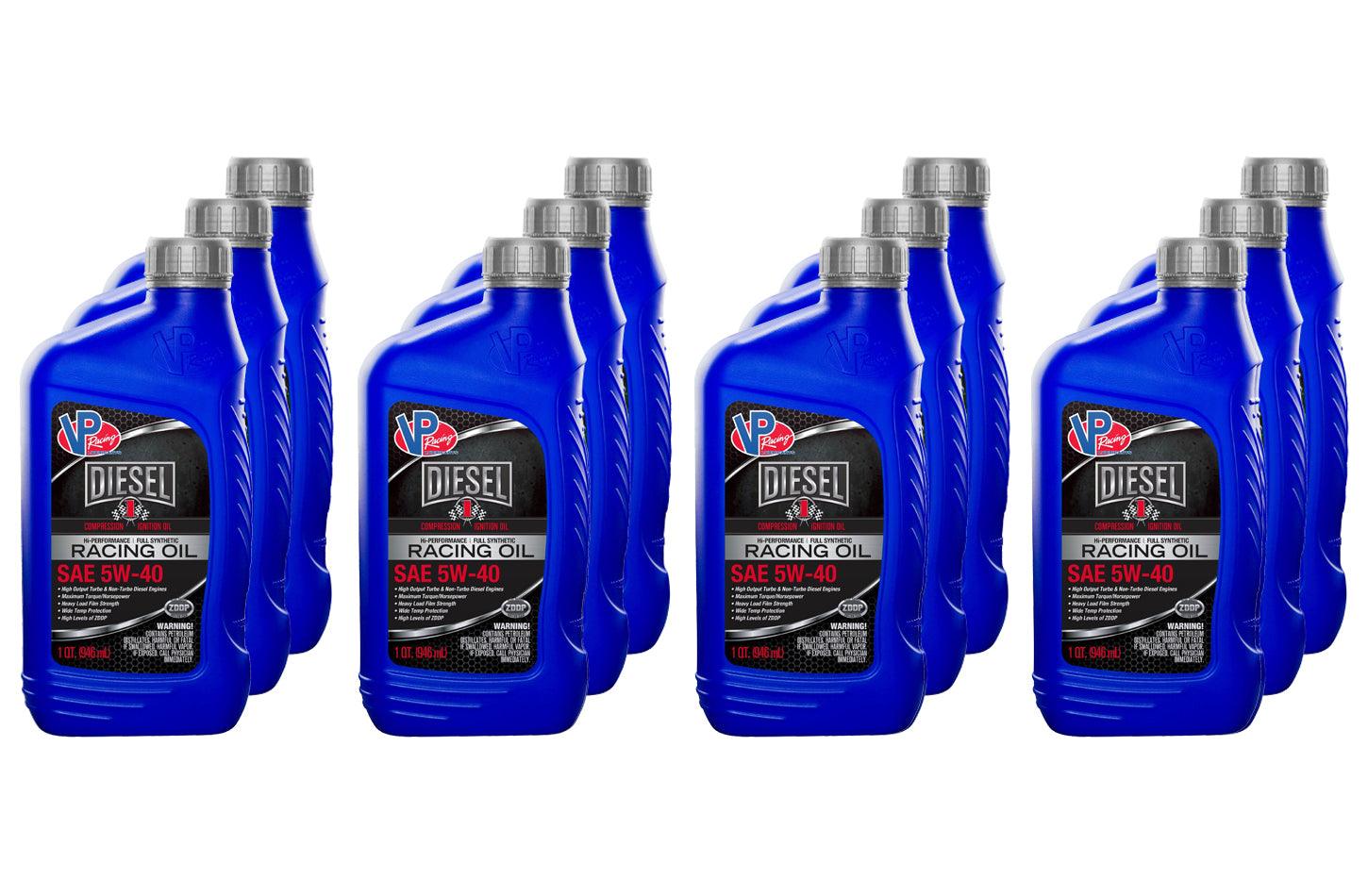 VP 5w40 CI1 Diesel Hi- Perf 32oz (Case 12) - Burlile Performance Products