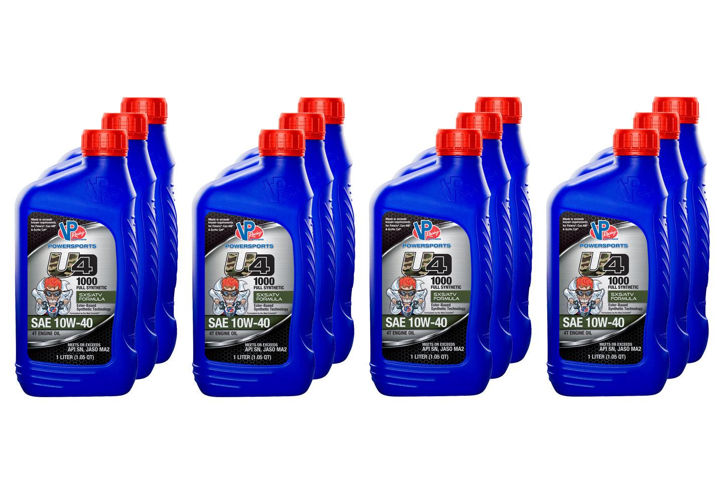 VP Oil SAE 10w40 UTV/ATV Syn 32oz (Case 12) - Burlile Performance Products