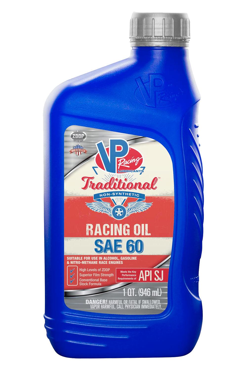 VP SAE 60w Traditional 1 Qt - Burlile Performance Products