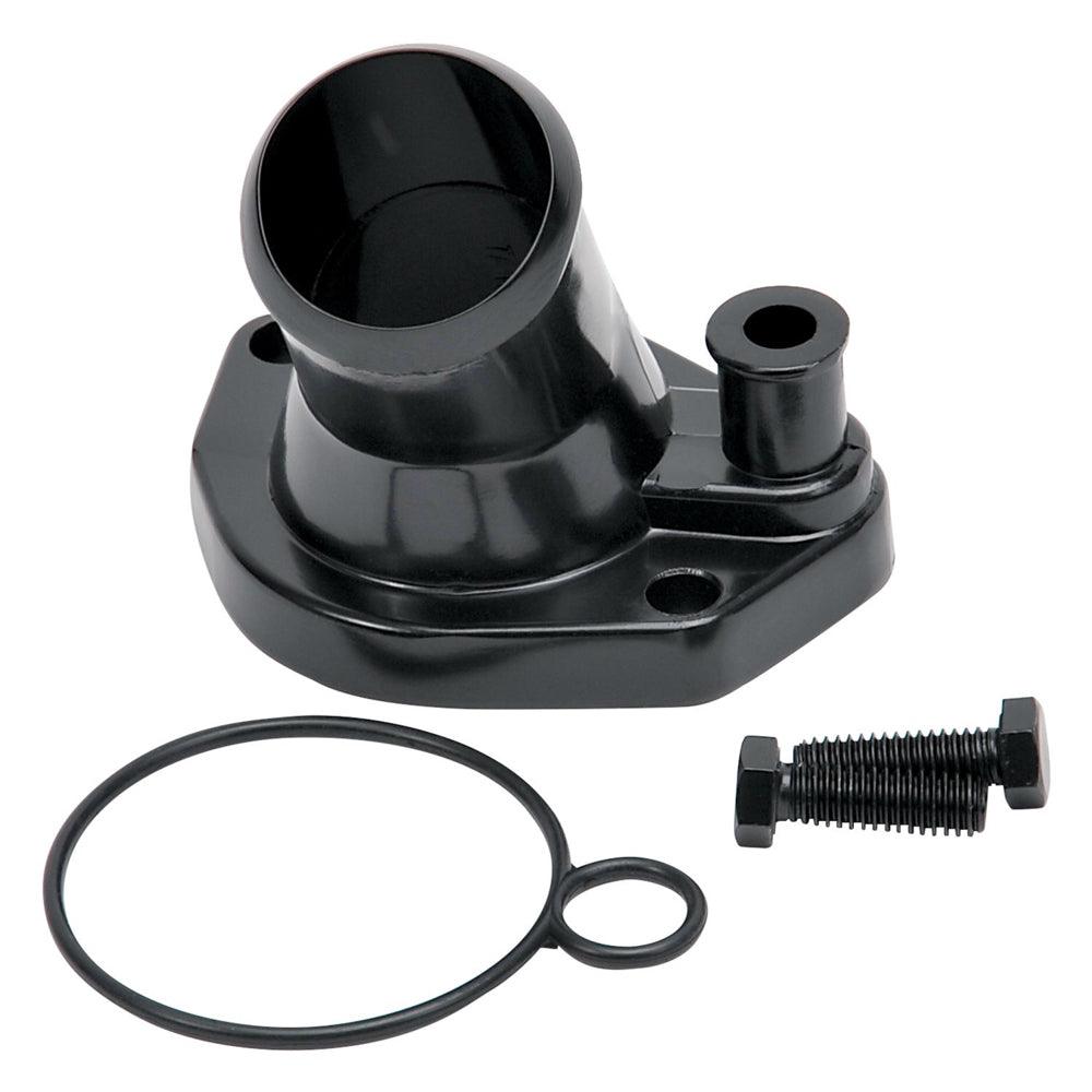 Water Neck - Steel Black SBF 289-351W - Burlile Performance Products