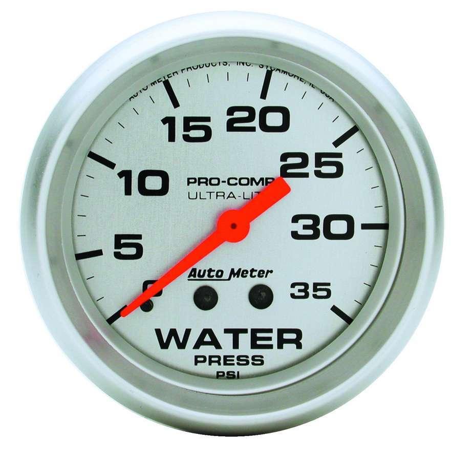 Water Pressure 0-35 PSI Mech. - Burlile Performance Products