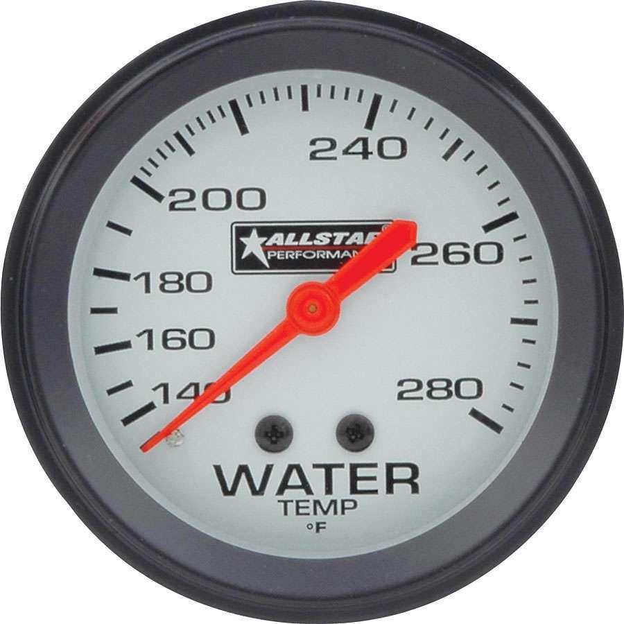 Water Temp Gauge 140-280F 2-5/8in - Burlile Performance Products