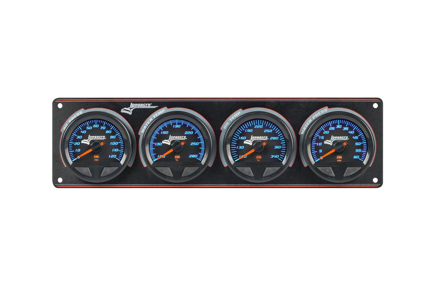 Waterproff SMI 4 Gauge Panel OP/WT/OT/WP - Burlile Performance Products