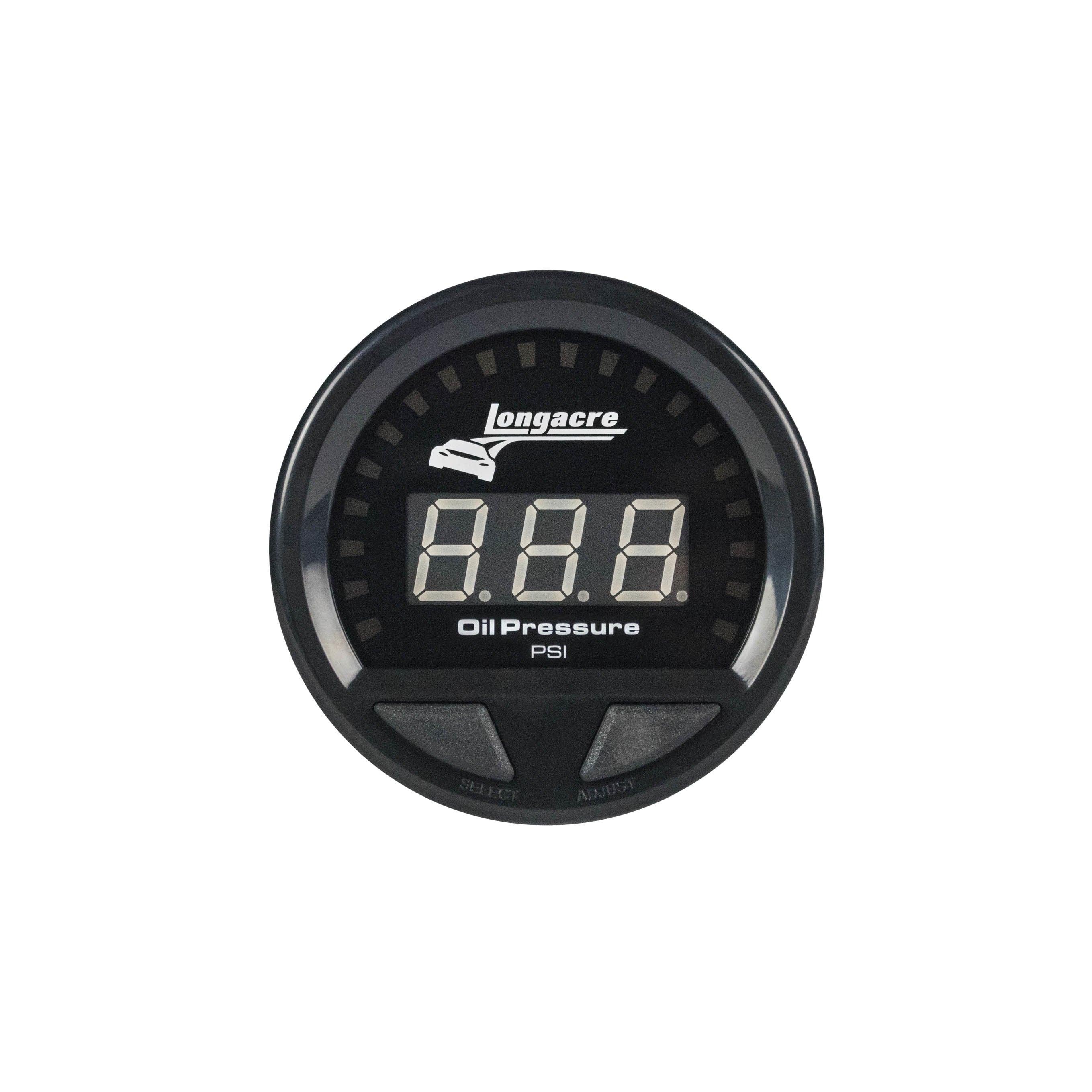 Waterproof LED Oil Pressure Gauge - Burlile Performance Products