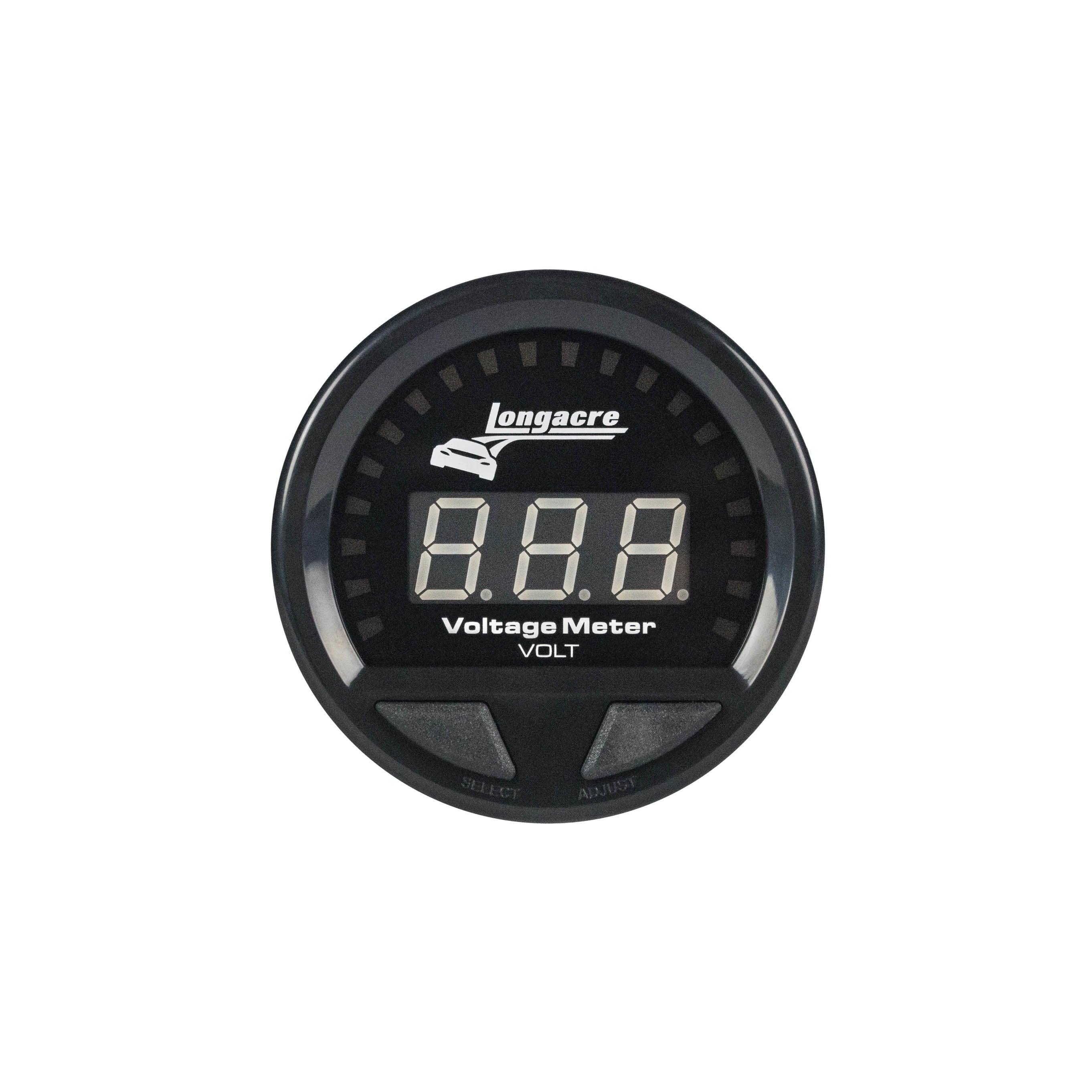 Waterproof LED Volt Gauge 8-18v - Burlile Performance Products