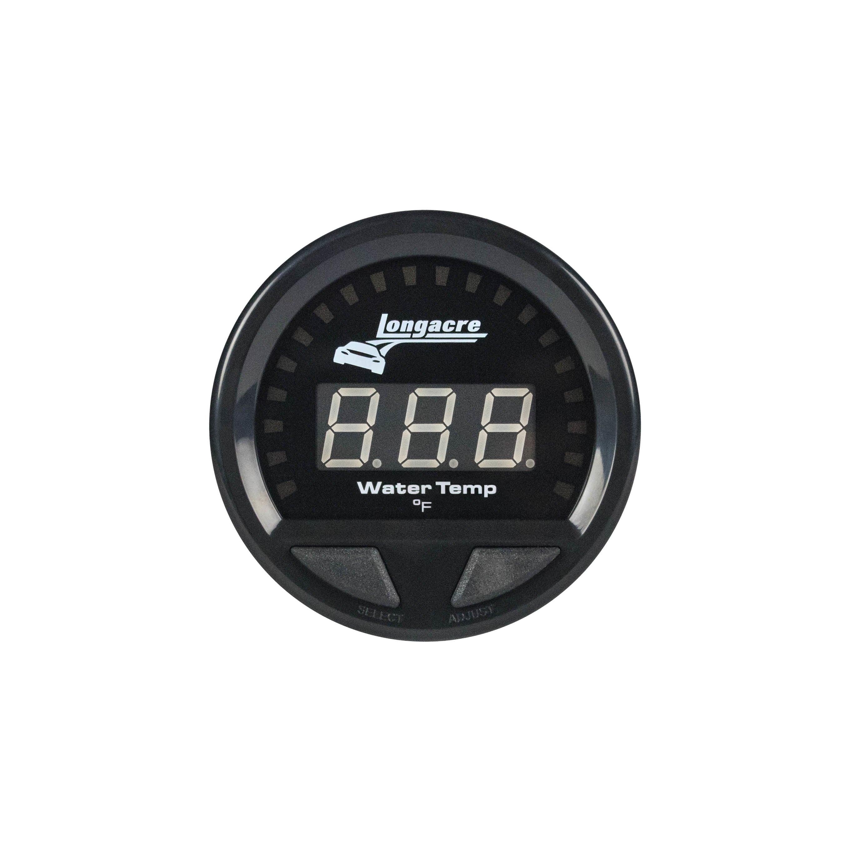 Waterproof LED Water Temp Gauge 100-280f - Burlile Performance Products