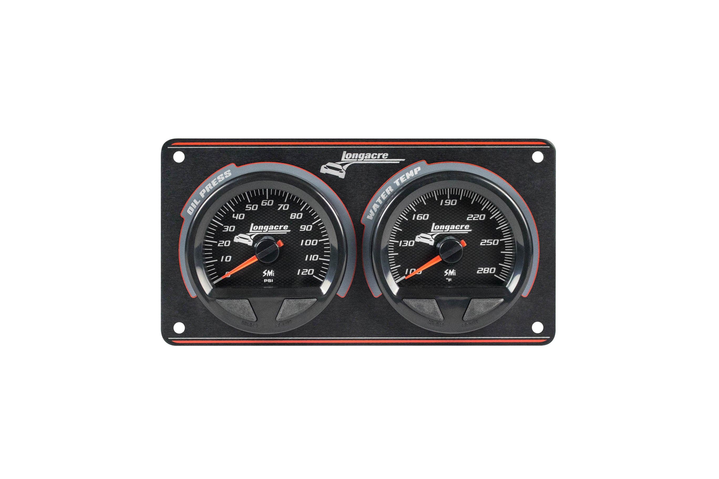 Waterproof SMI 2 Gauge Panel OP/WT - Burlile Performance Products