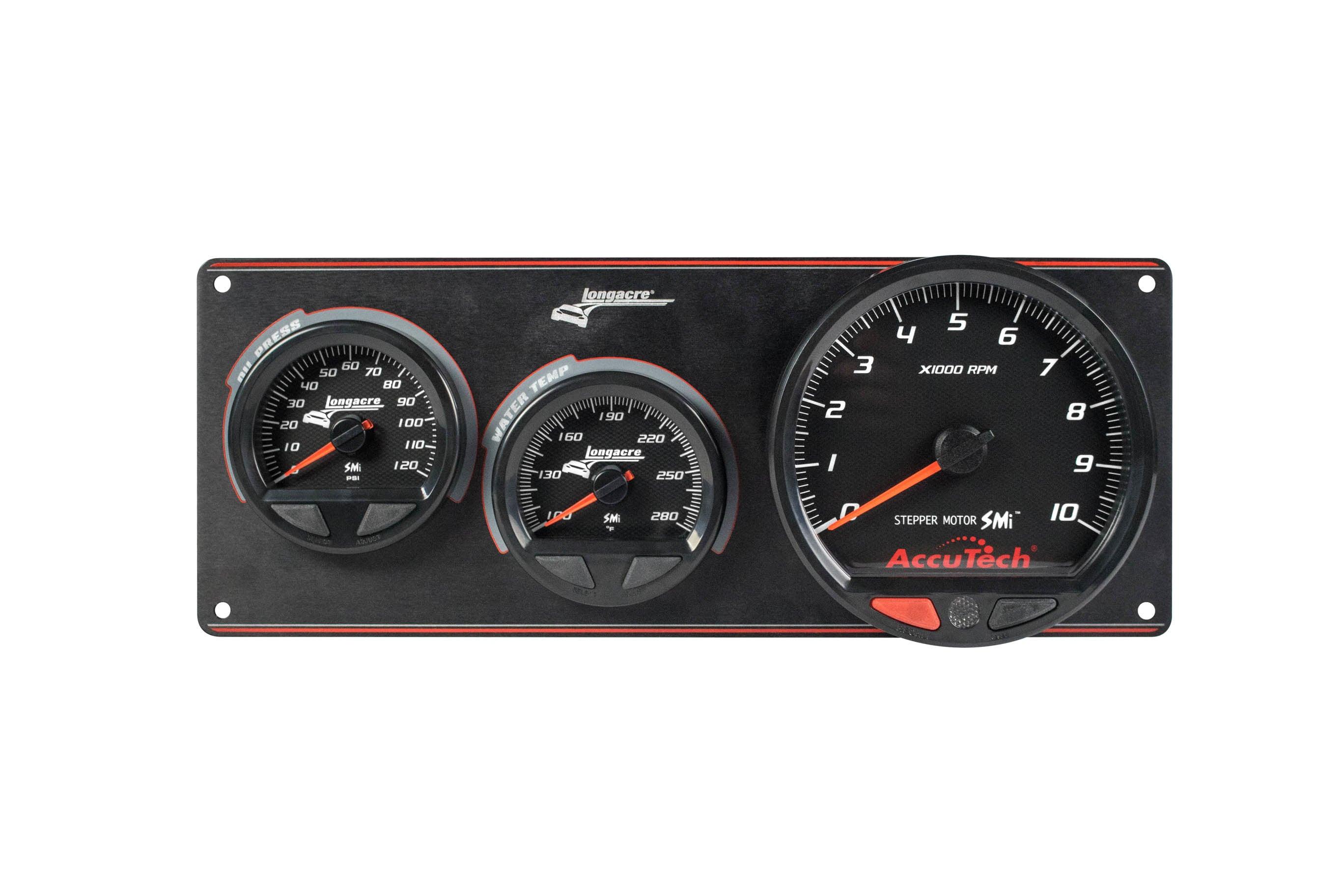 Waterproof SMI 2 Gauge Panel W/Tach OP/WT - Burlile Performance Products