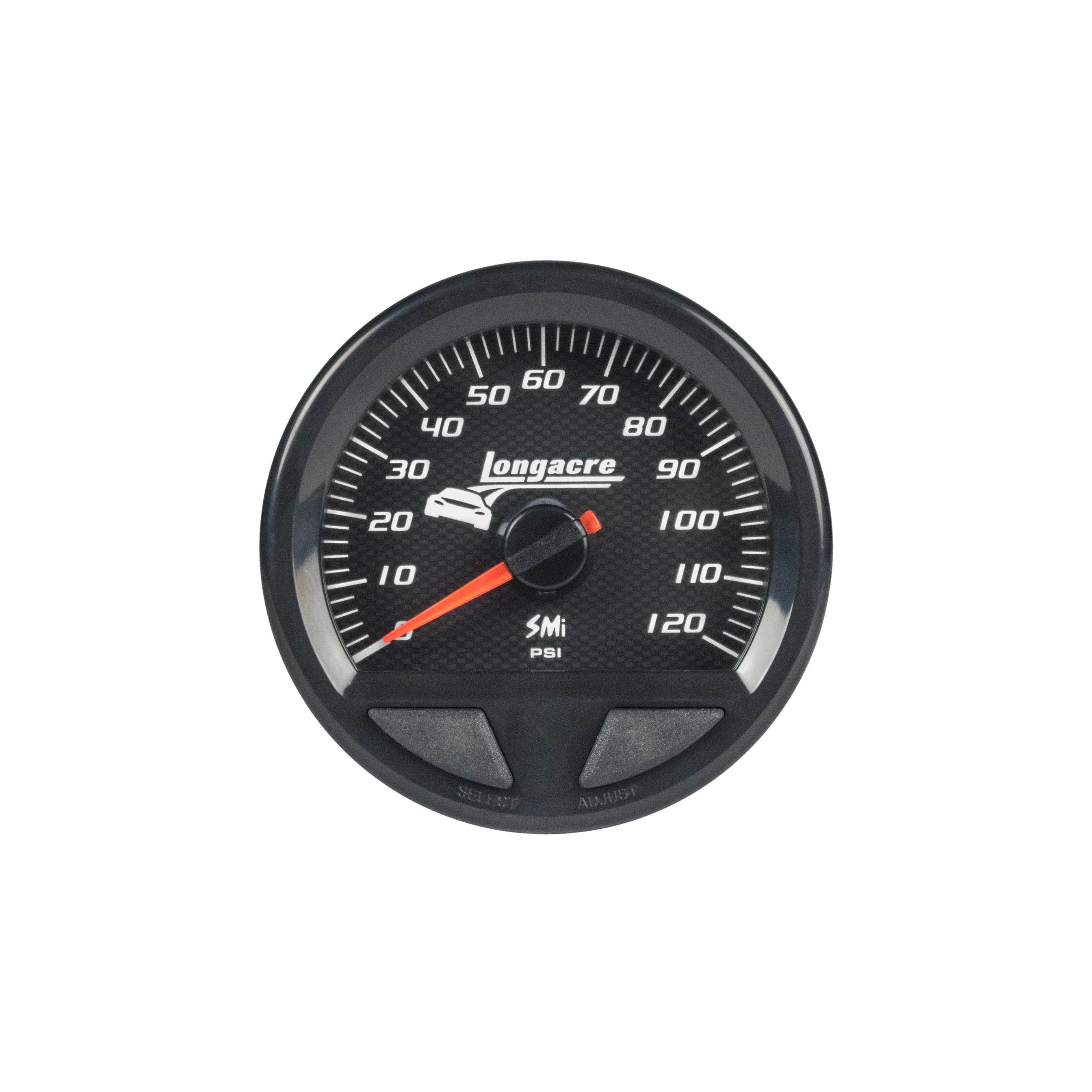 Waterproof SMI Fuel Pressure Gauge 0-100psi - Burlile Performance Products