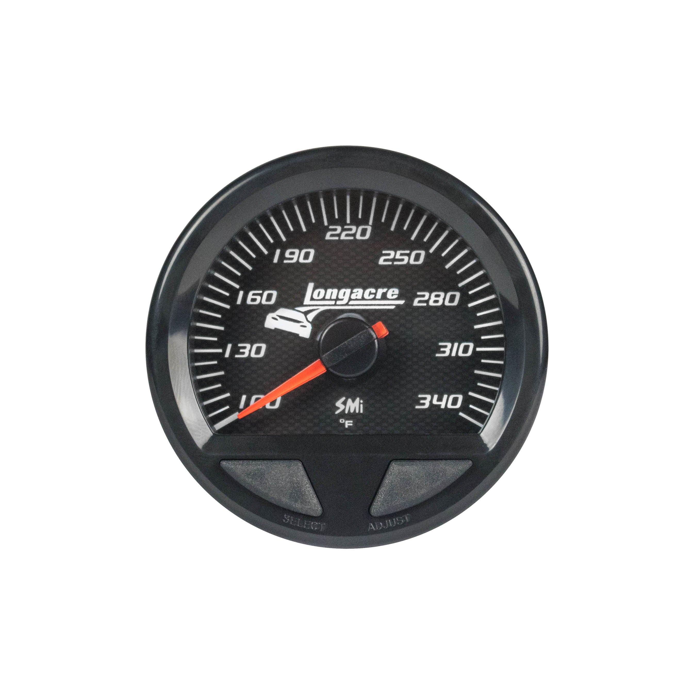 Waterproof SMI Oil Temp Gauge 100-340f - Burlile Performance Products