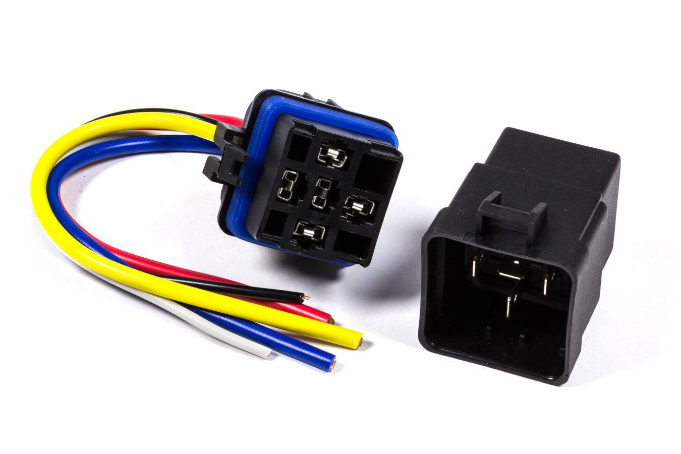 Weatherproof Relay with Harness 30amp - Burlile Performance Products