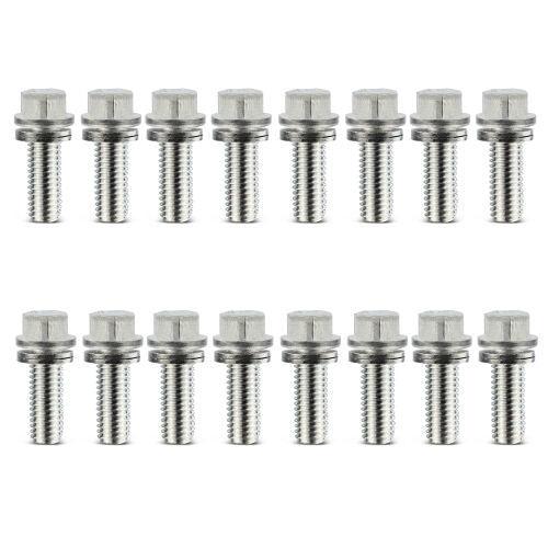 Wedge Locking Header Bolts 3/8 x 3/4L (16) - Burlile Performance Products