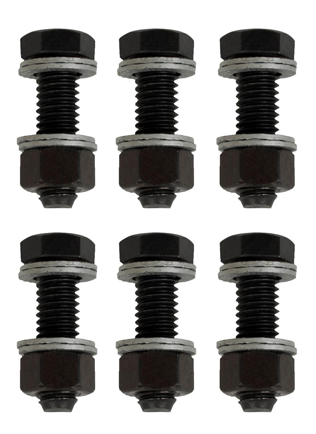 Wedge Locking Header Bolts - 3/8in x 1in - Burlile Performance Products