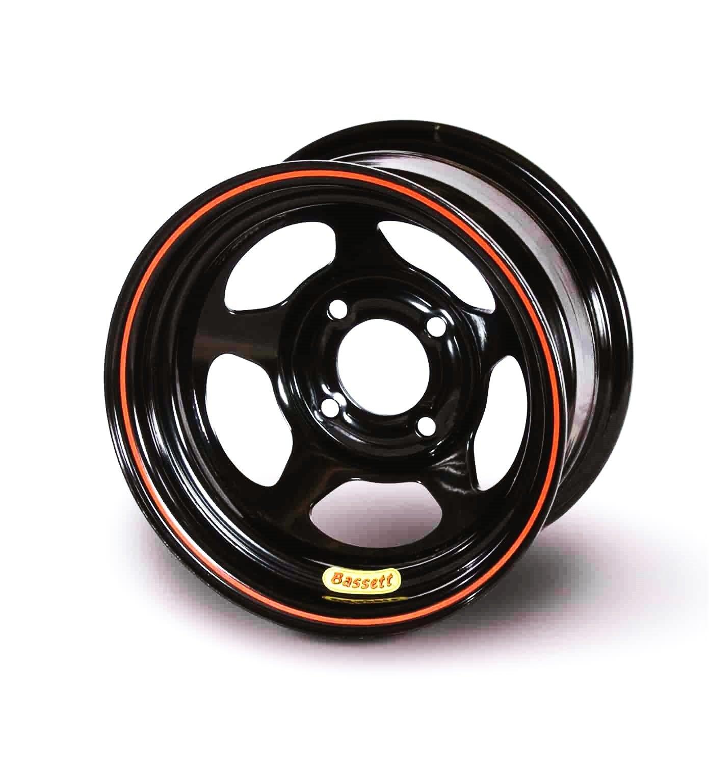 Wheel 13in x 8in 5x100mm Black - Burlile Performance Products