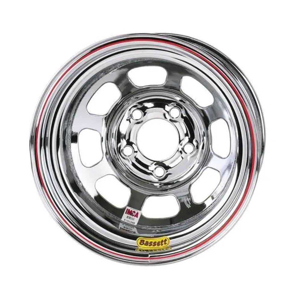 Wheel 14x7 D Hole 4x 100MM 3in Chrome - Burlile Performance Products