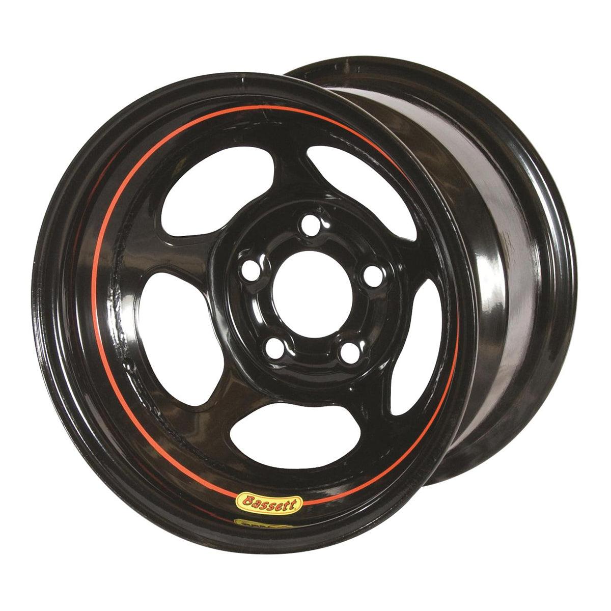 Wheel 15in x 10in 3in BS 5x5 Black Inertia - Burlile Performance Products