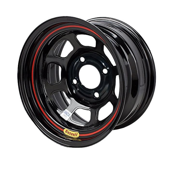 Wheel 15in x 7in 4x100mm Black - Burlile Performance Products