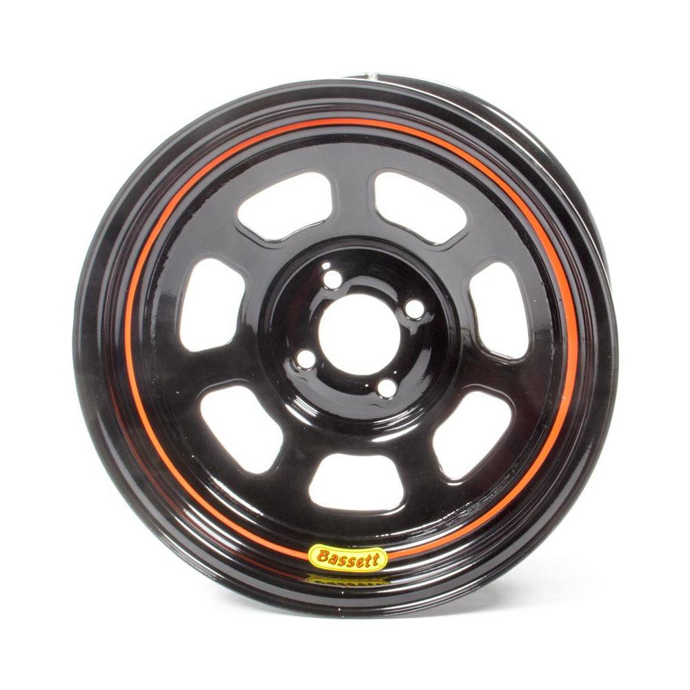 Wheel 15x7 D Hole 4x 100MM 3in Black - Burlile Performance Products