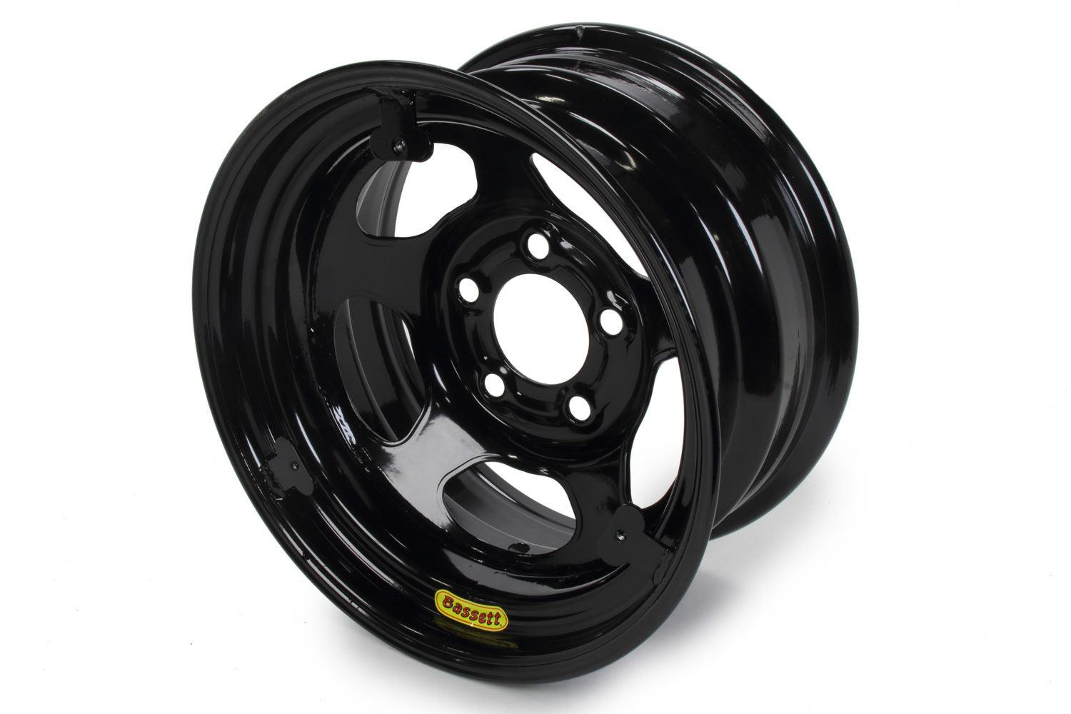 Wheel 15x8 Black Inerita 5x5 w/ Mudcover Tabs - Burlile Performance Products