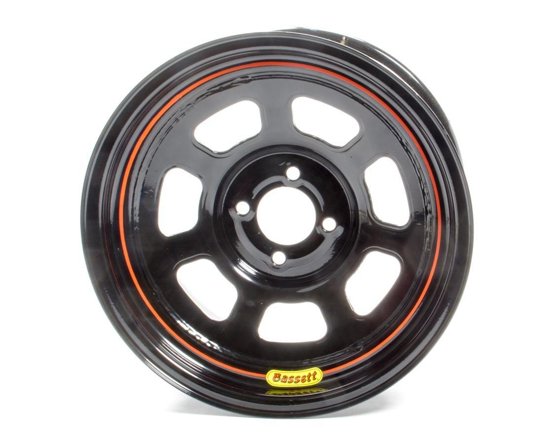 Wheel 15x8 D-Hole 4x100 mm 5in BS Black - Burlile Performance Products