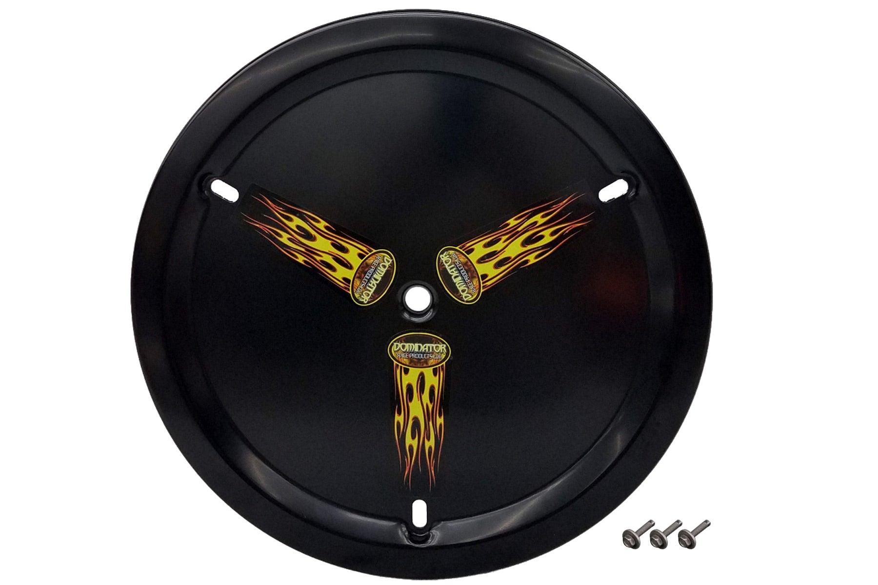 Wheel Cover Aluminum Bolt-On 15in Black - Burlile Performance Products