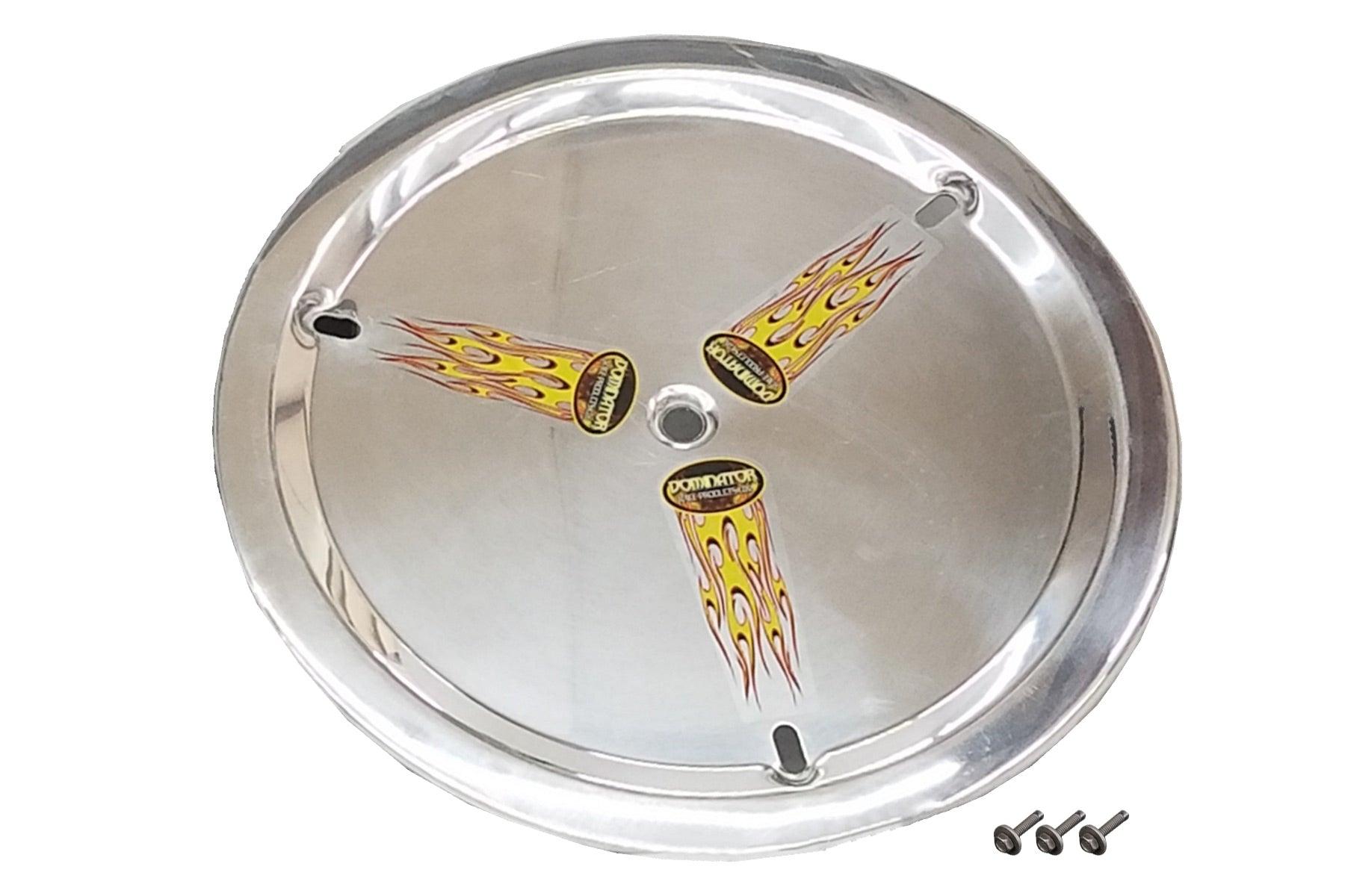 Wheel Cover Aluminum Bolt-On 15in Polished - Burlile Performance Products