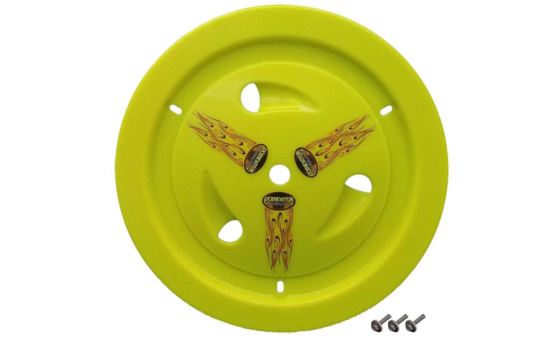 Wheel Cover Bolt-On Fluo Yellow Real Style - Burlile Performance Products