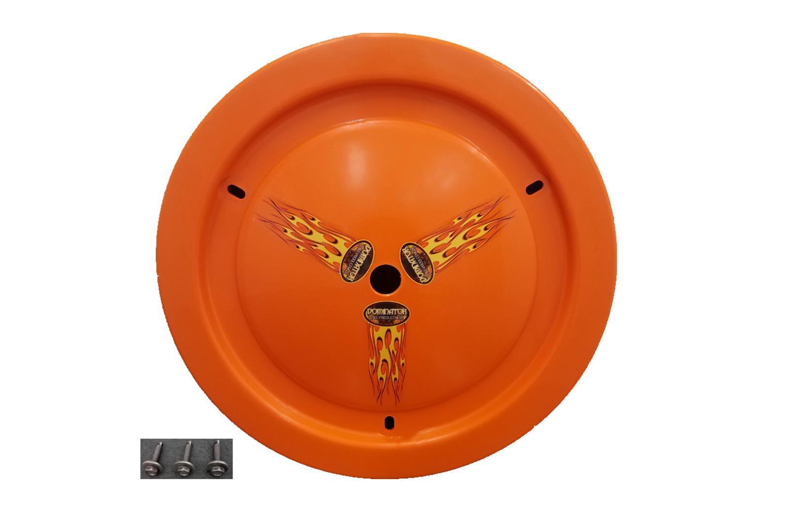 Wheel Cover Bolt-On Orange Real Style - Burlile Performance Products