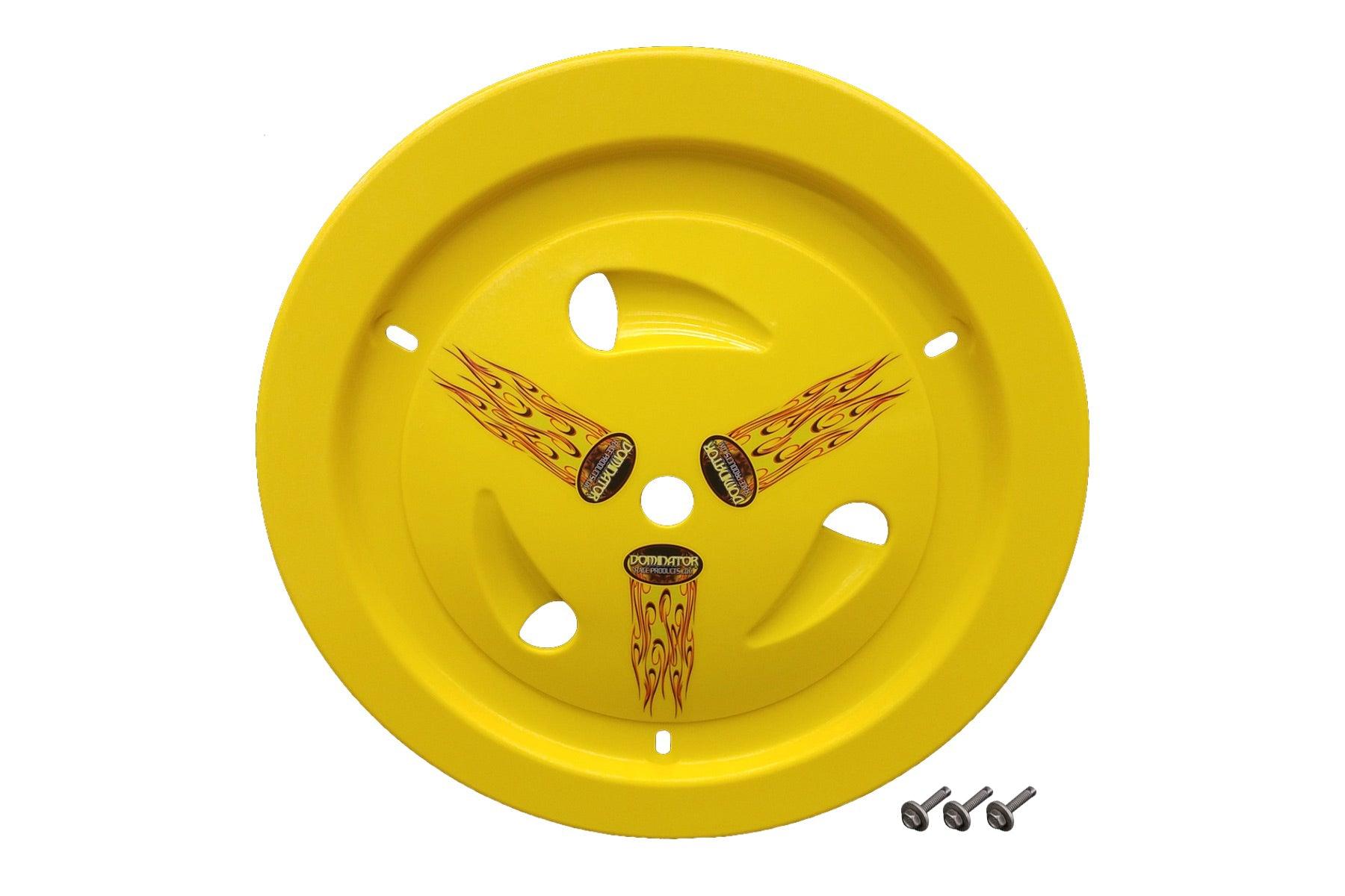 Wheel Cover Bolt-On Yellow Real Style - Burlile Performance Products