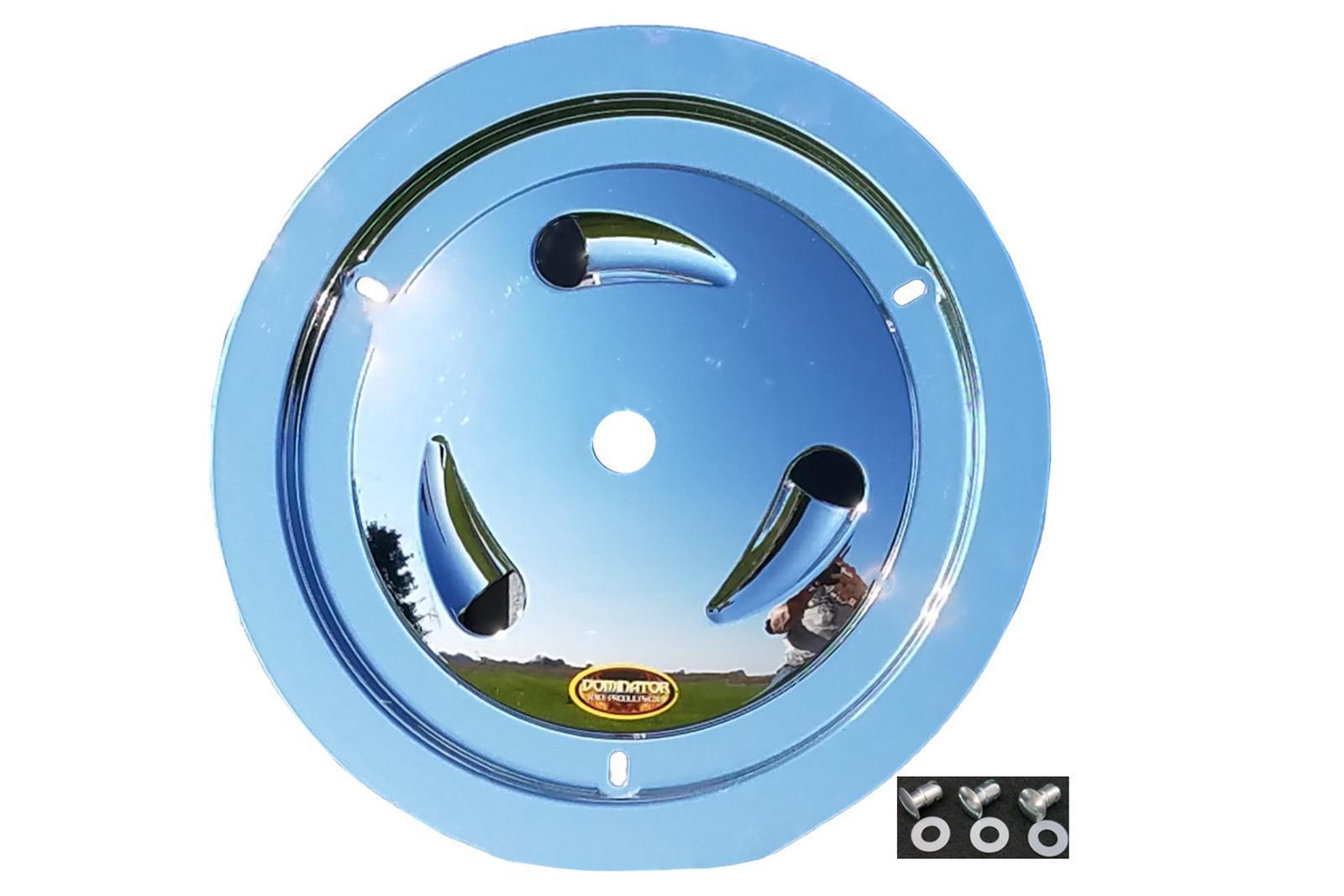 Wheel Cover Dzus-On Chrome Real Style - Burlile Performance Products