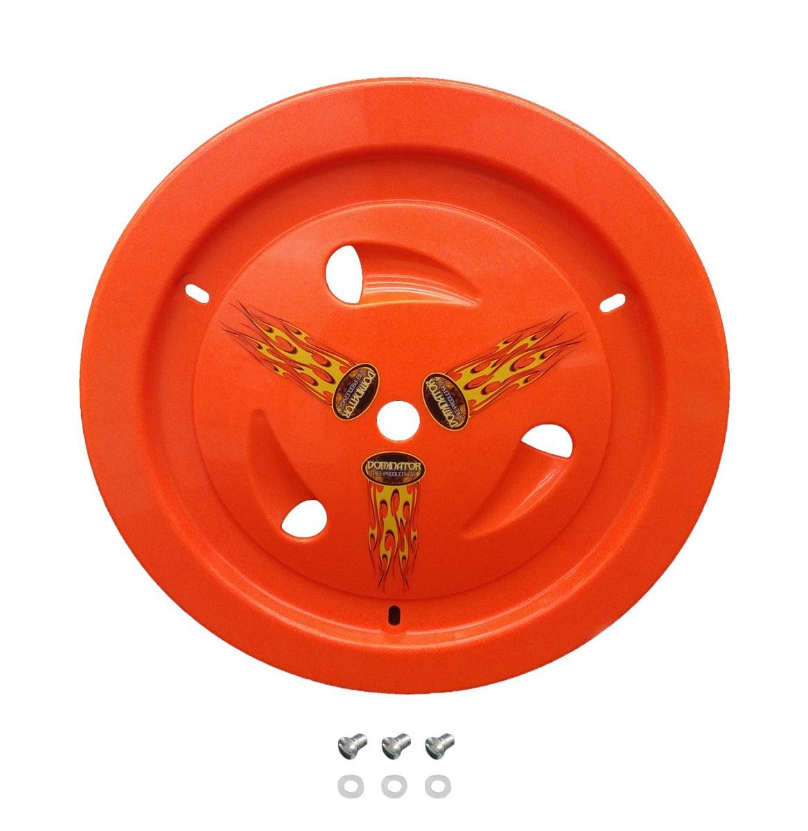 Wheel Cover Dzus-On Fluo Orange - Burlile Performance Products
