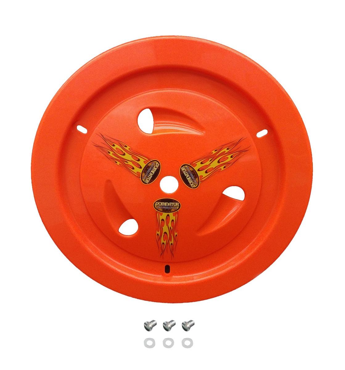 Wheel Cover Dzus-On Fluo Orange Real Style - Burlile Performance Products