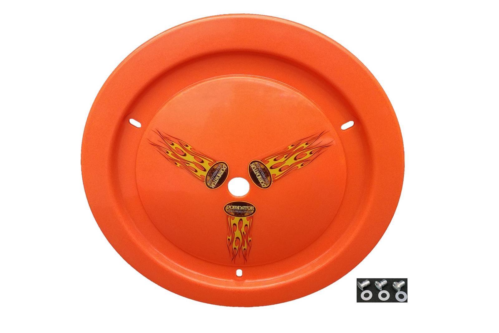 Wheel Cover Dzus-On Orange Real Style - Burlile Performance Products